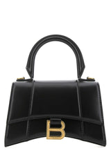 Hourglass XS Top Handle Bag, gold hardware