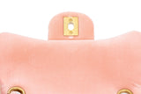 Flap Mini Shoulder Bag Velvet - - Ox Luxe