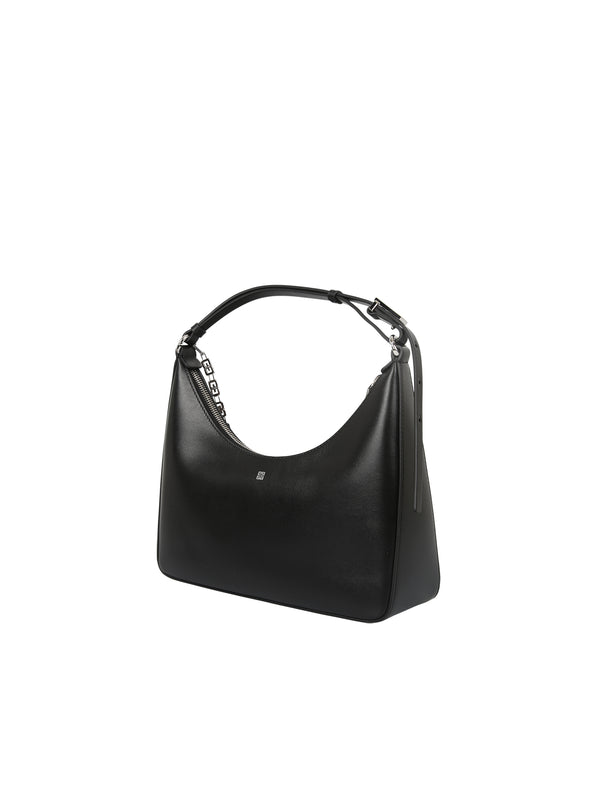 Cut Out Small Shoulder Bag, Silver Hardware