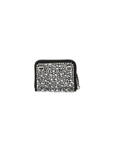 Crystal Embellished Pouch, Silver Hardware