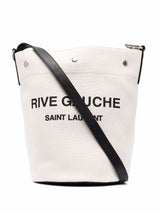 Rive Gauche Bucket Bag, Silver Hardware