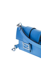 FF Baguette Crossbody Bag, Silver Hardware