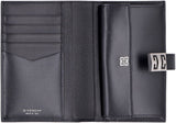 4G Vertical Long Wallet, Silver Hardware