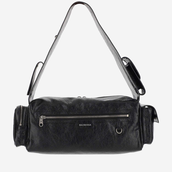 Superbusy Small Sling Bag, Brushed Silver Hardware