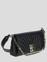 4G Soft Bag In Quilted Leather Silver Hardware