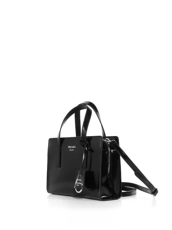 Re-Edition 1995 Two Way Bag, silver hardware