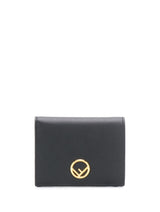 Diamond FF Wallet, Gold Hardware