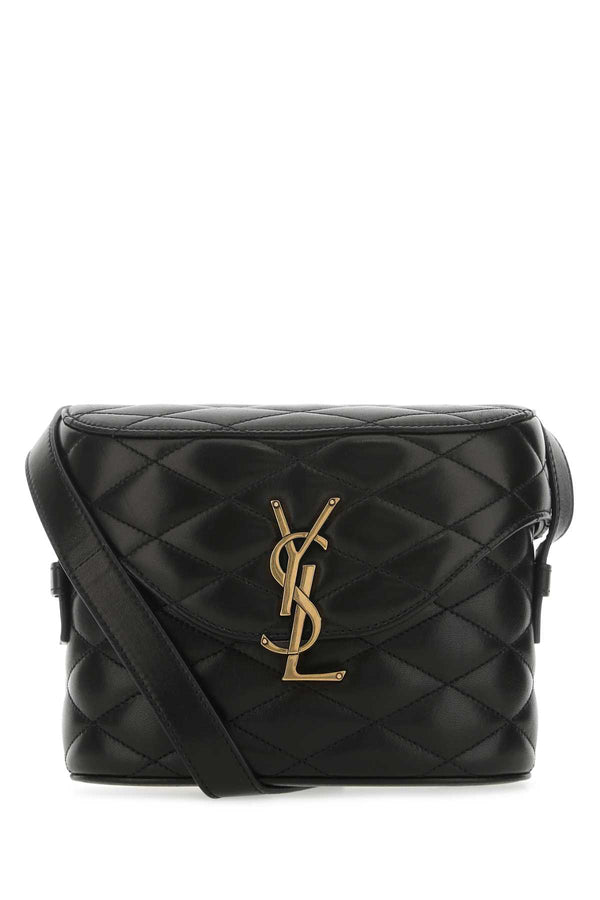 June Quilted Crossbody Bag, Gold Hardware
