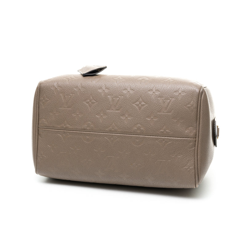 Speedy Bandouliere 25 Top handle bag in Monogram Empreinte leather, Gold Hardware