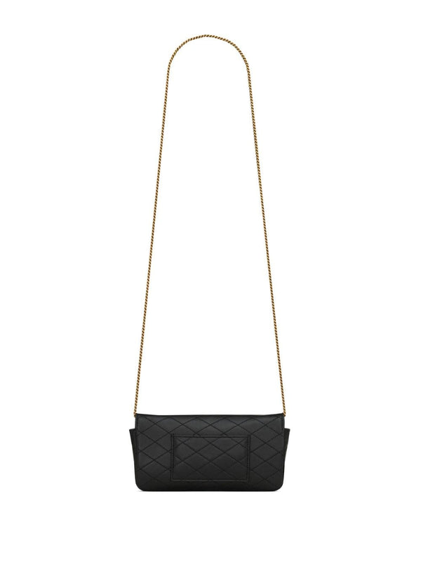 Gaby Phone Holder Crossbody Bag, Gold Hardware