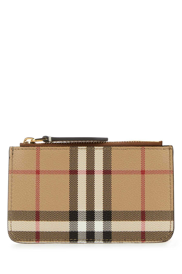 London Check Coin Pouch