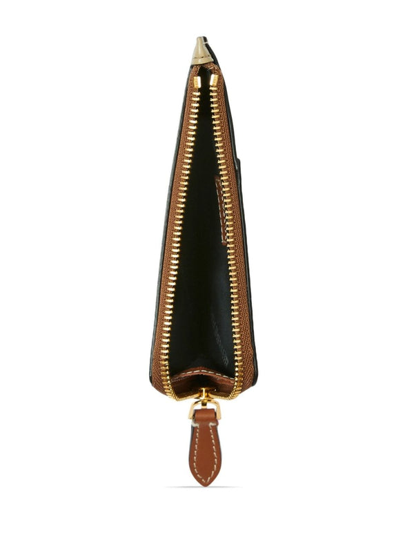 Zipped Pouch, Gold Hardware