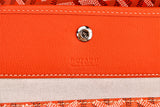 SAINT LOUIS TOTE GM ORANGE CANVAS SILVER HARDWARE, WITH POUCH & DUST COVER