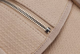 Deauville Boston (Microchip: G59Hxxxx) Canvas Light Brown, Silver Hardware, with Dust Cover & Box