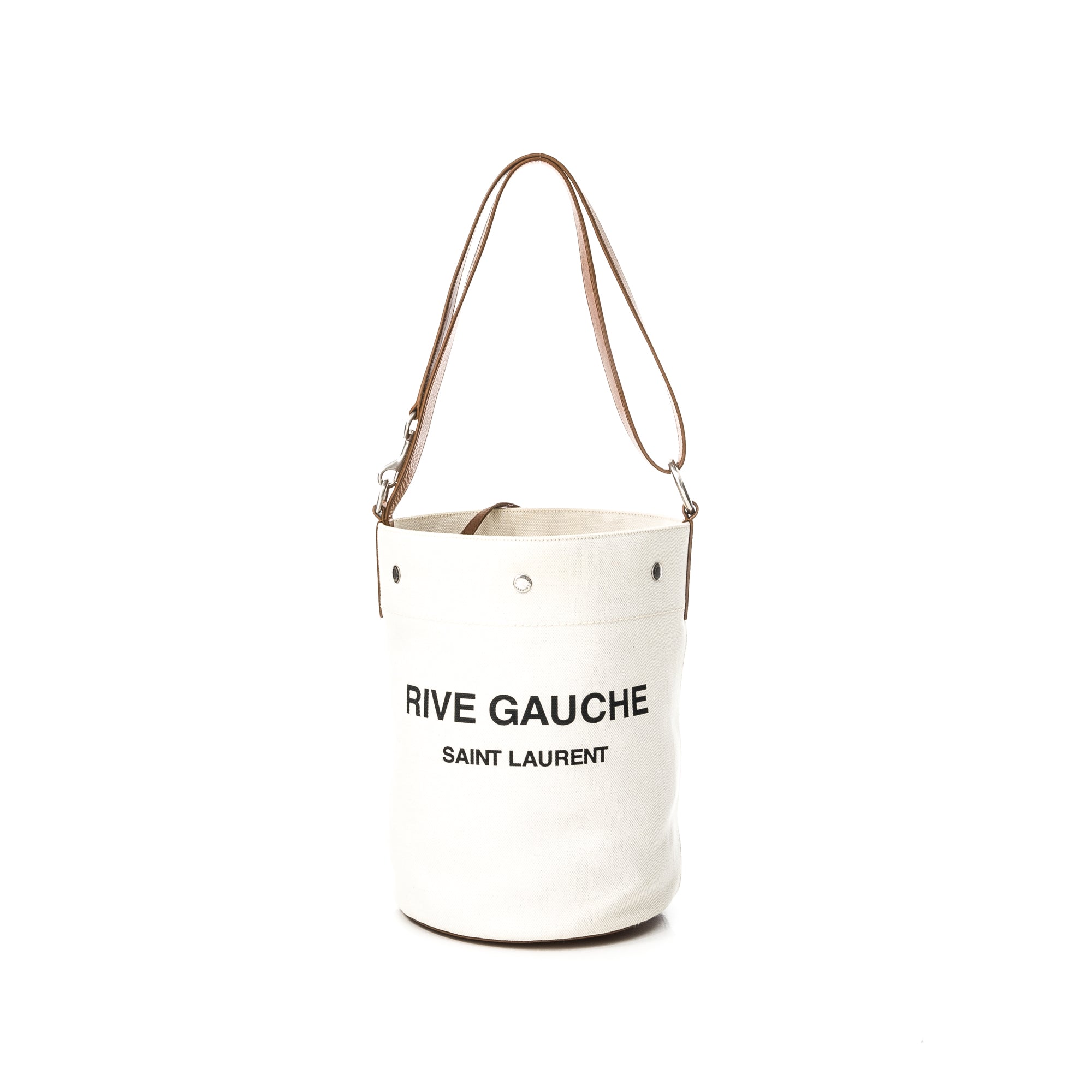 rive gauche tote in canvas