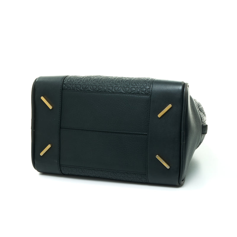 Amazona 75 Top handle bag in Calfskin, Gold Hardware