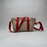 Antigua Besace PM Messenger bag in Canvas, Gold Hardware