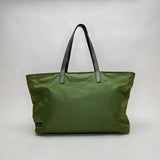 Shopping Tote bag in Nylon, Silver Hardware