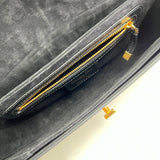 30 Montaigne Avenue Small Crossbody bag in Calfskin, Gold Hardware