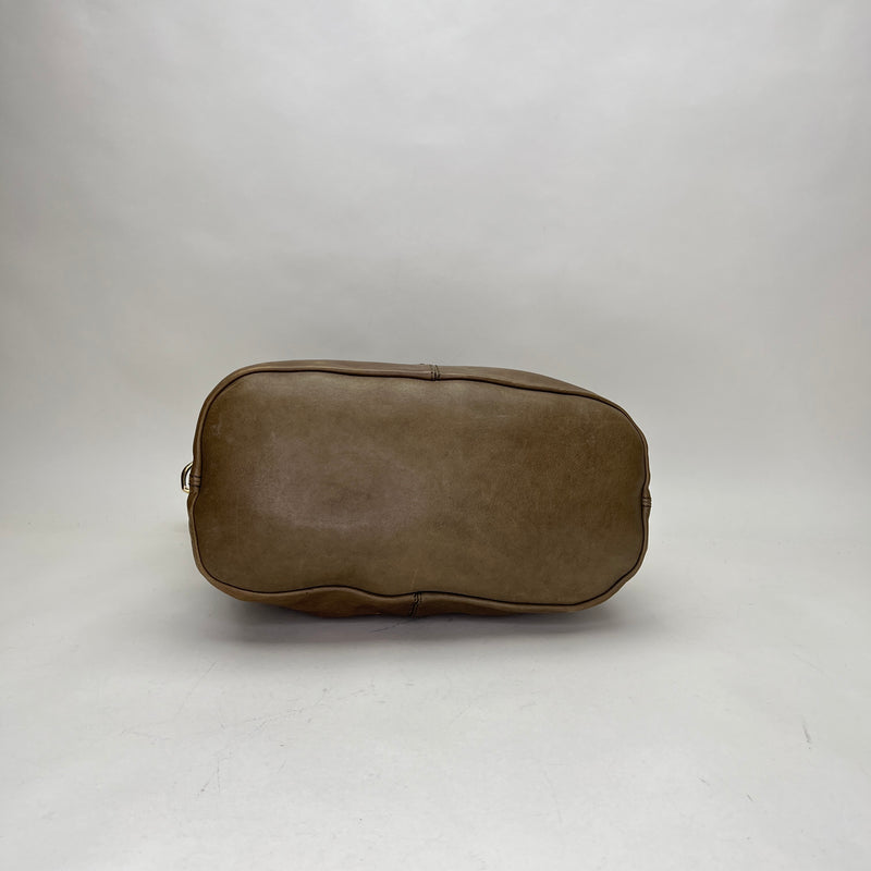 Nightingale Top handle bag in Lambskin, Gold Hardware
