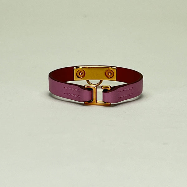 Rivale Bracelet T1 Jewellery Accessories in Swift leather, Rose Gold Hardware