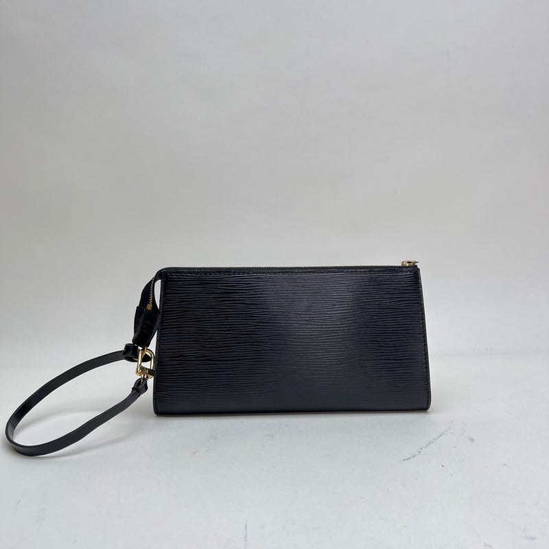 Pochette Accessoires Pouch in Epi leather, Gold Hardware