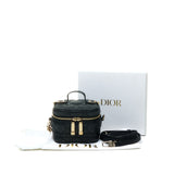 Lady Dior Micro Vanity bag in Lambskin, Light Gold Hardware