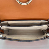 Faye Small Crossbody bag in Calfskin, Light Gold Hardware