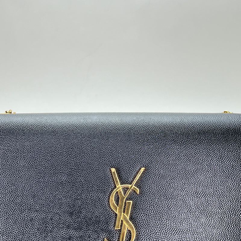 Kate Tassle Shoulder bag in Caviar leather, Gold Hardware