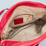 Paraty Medium Top handle bag in Calfskin, Gold Hardware