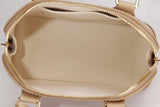 M22386 ALMA BB, CAMEL COLOR EPI LEATHER, WITH STRAP, KEYS, LOCK, DUST COVER & BOX