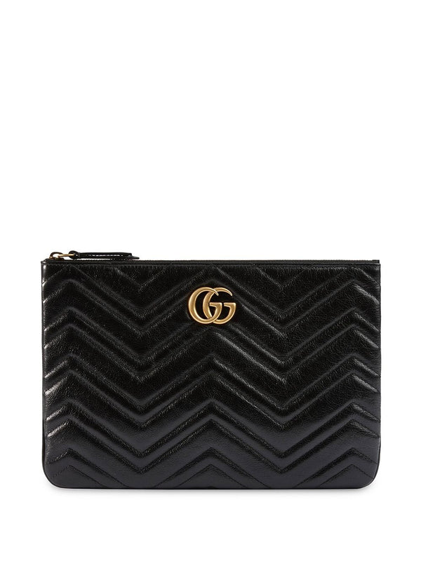 GG Marmont Pouch, Gold Hardware