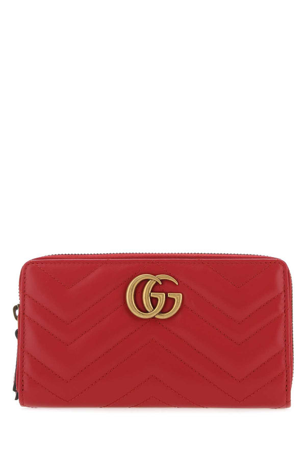 GG Marmont Continental Wallet, Gold Hardware