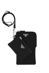 Phone Pouch, Silver Hardware