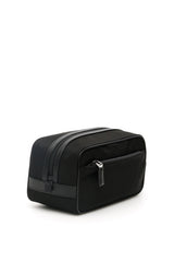 Zipped Toiletry Bag, Silver Hardware