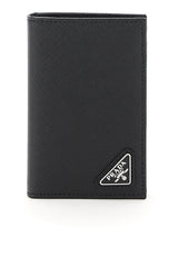 Saffiano Leather Vertical Wallet
