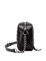 GG Marmont Small Shoulder Bag, Silver Hardware