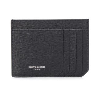 Leather Cardholder, Lacquered Hardware