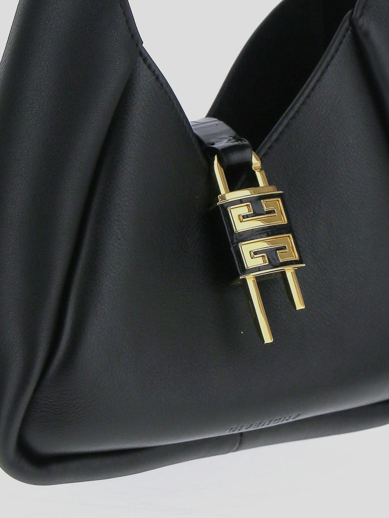 G-Hobo Mini Shoulder Bag, Gold Hardware