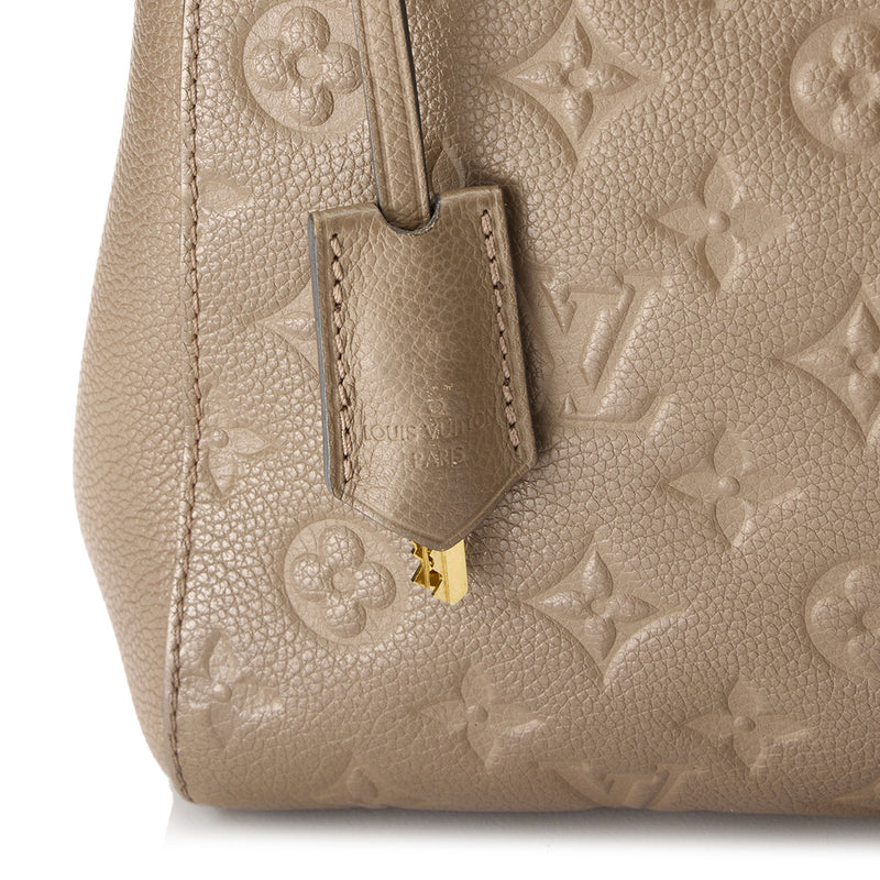 Louis Vuitton Neverfull MM Kaki Beige Monogram Empreinte Bag SOLDOUT AT LV