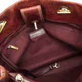 Soft Elegance Large Tote bag in Calfskin, Gold Hardware