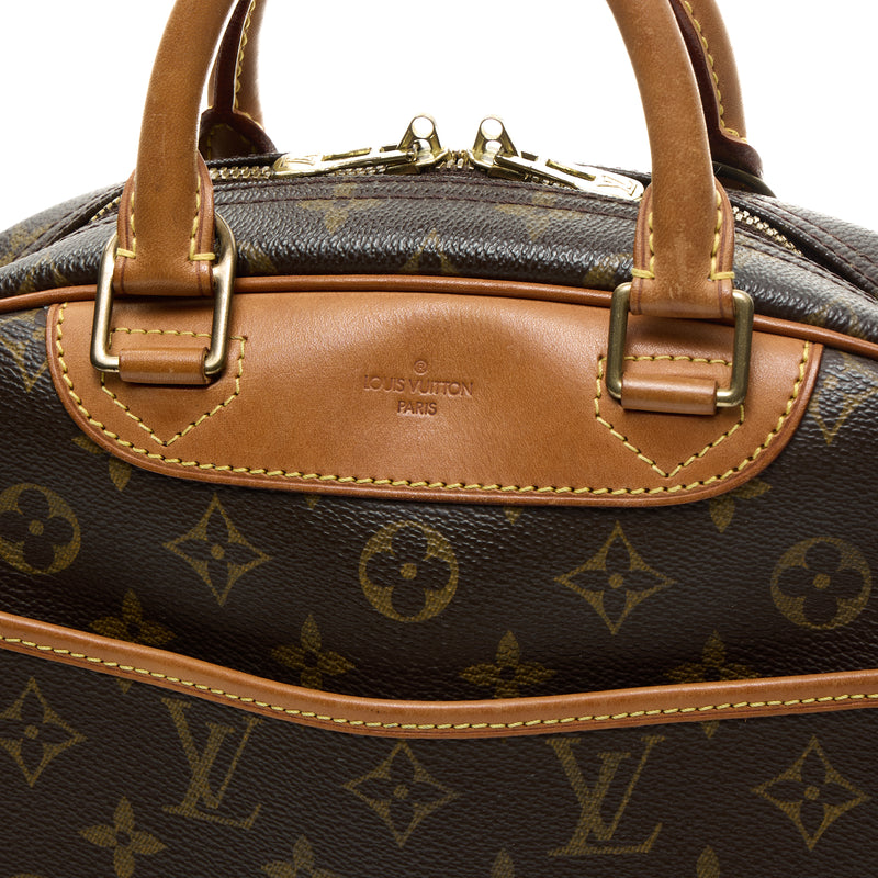 Louis Vuitton Trouville PM Monogram Canvas Satchel Bag