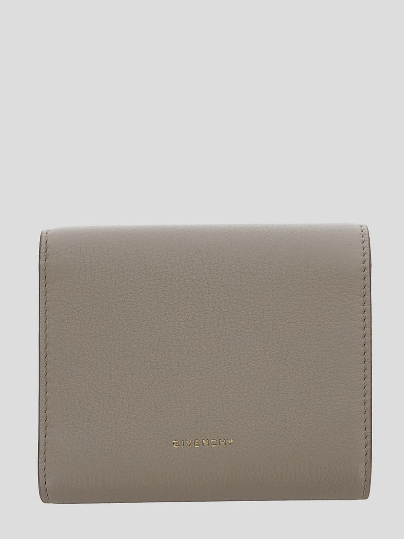 4G Trifold Wallet, Gold Hardware