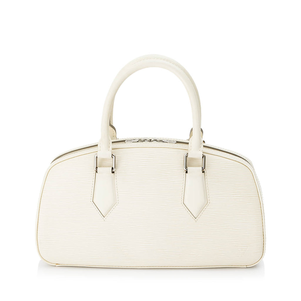 Louis Vuitton Louis Vuitton Jasmin White Epi Leather Handbag