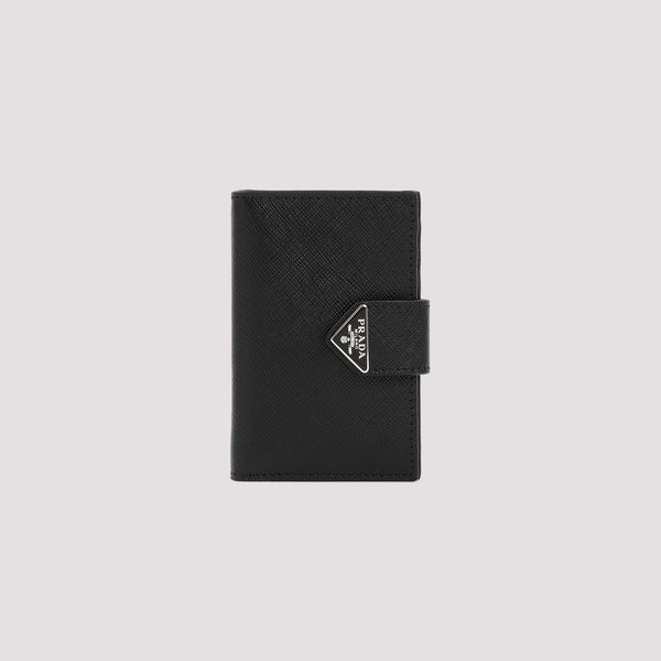 Saffiano Leather Vertical Cardholder