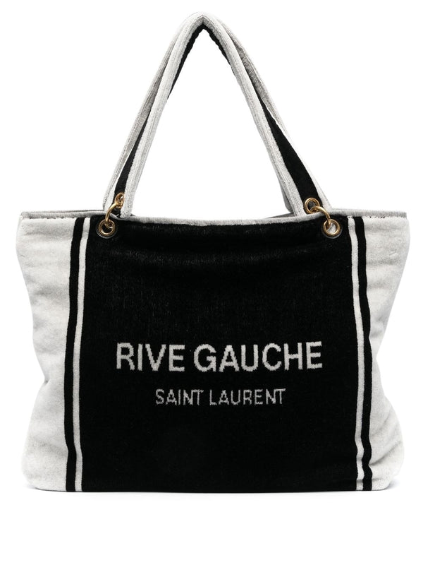 Rive Gauche Tote Bag, gold hardware