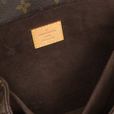 Metis Crossbody bag in Monogram coated canvas, Gold Hardware