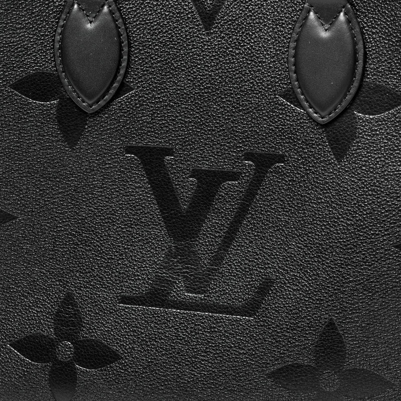 SOLD - UNUSED - LV Monogram Empreinte Leather Onthego MM Black