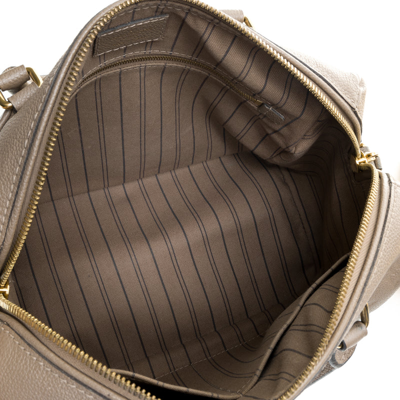LOUIS VUITTON Speedy 25 Bandouliere Empreinte Leather Shoulder Bag Pur