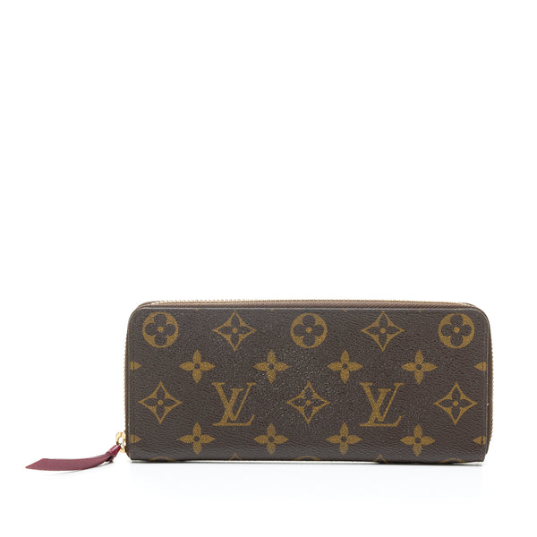 Clemence Wallet in MNG, Gold Hardware